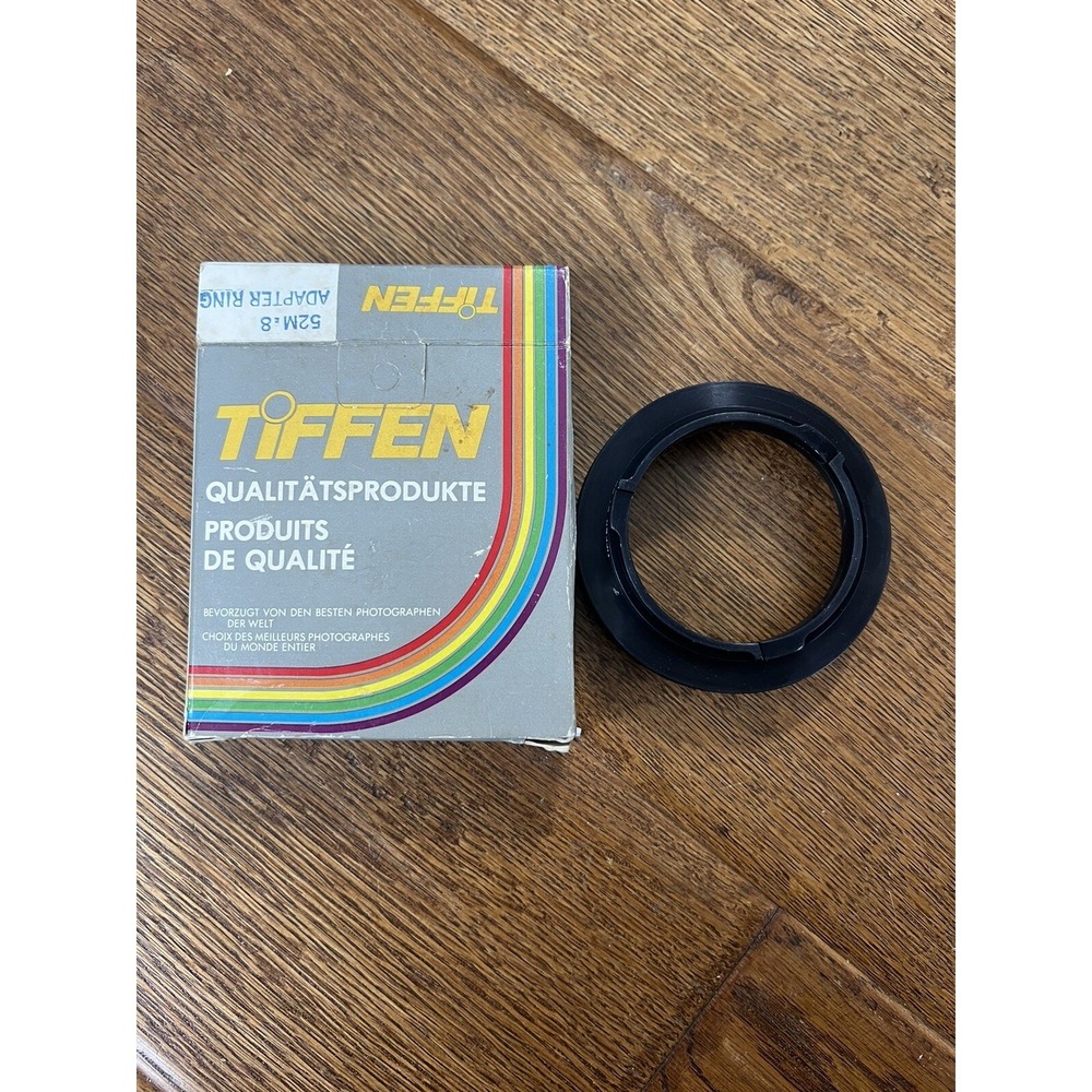 Tiffen 52mm 8 Adapter ring/Camera step Down Ring. Tiffen 57 Bay To 52MM.